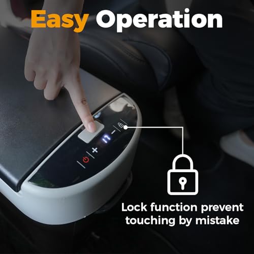 12V Portable Car Refrigerator 16 Quart Electric Cooler for Camping and Travel D18403