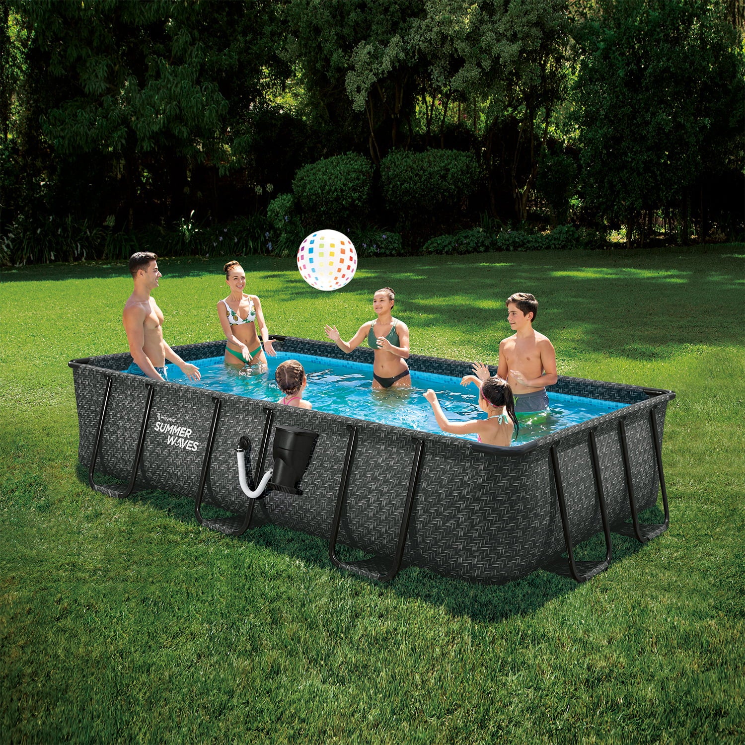 Rectangular Swimming Pool 14 Foot I519