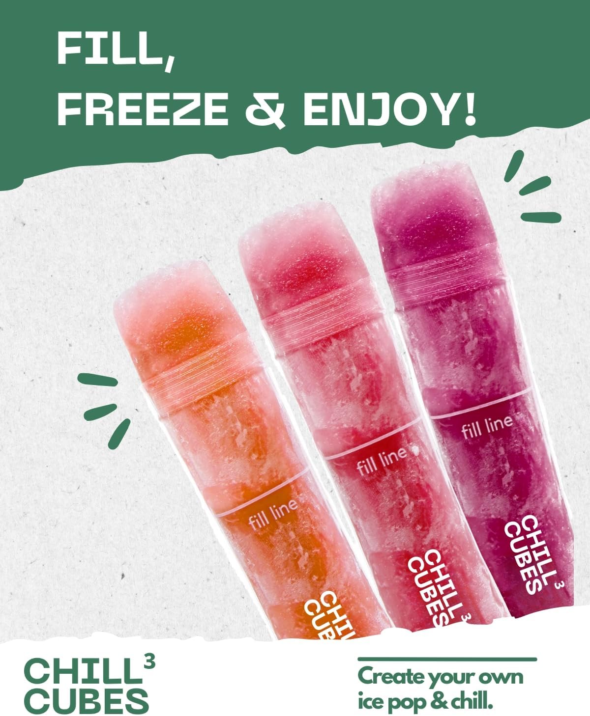 Disposable Popsicle Mold Bags with Zip Seal, BPA-Free Q810