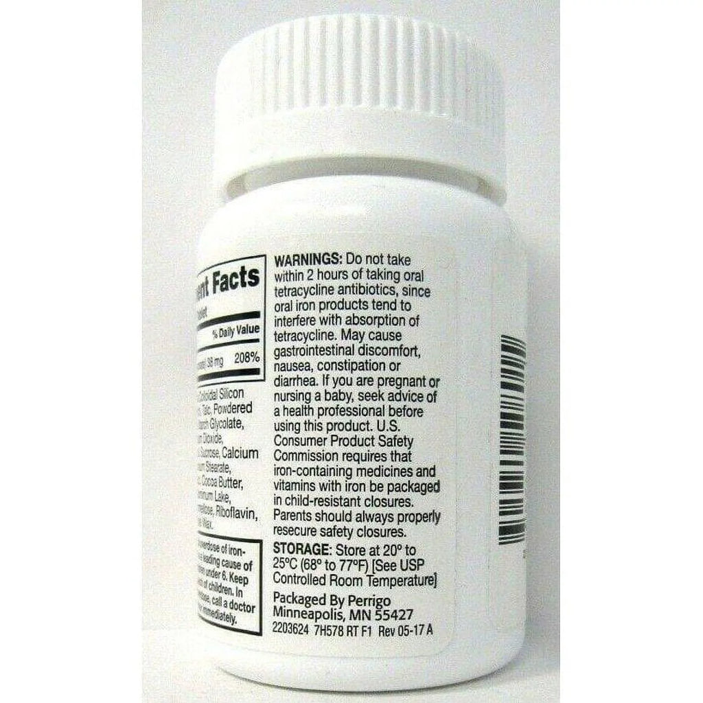Ferrous Gluconate Tablets 324 mg, 100 Count (Pack of 6) B9615