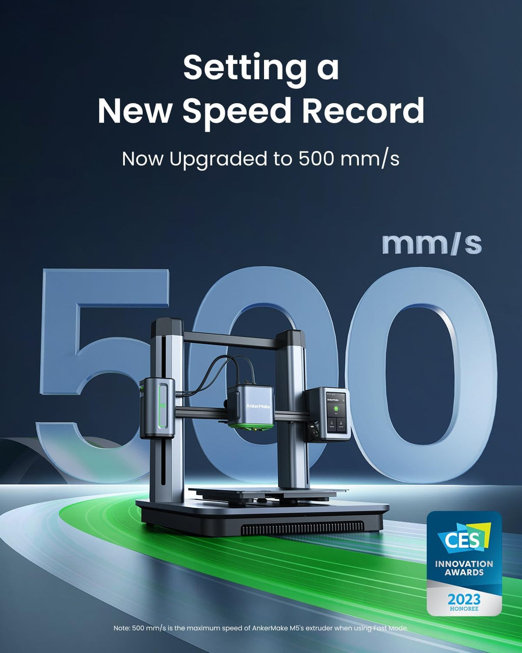 3D Printer, High Speed 500 mm/s, Auto-Leveling I6175