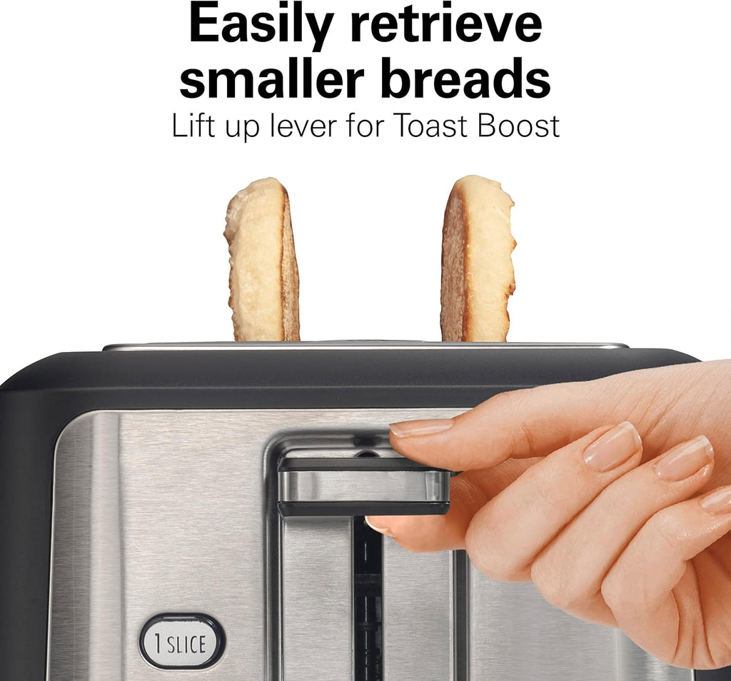 2 Slice Slot Toaster with Extra Long Wide Slots and Shade Selector N9552
