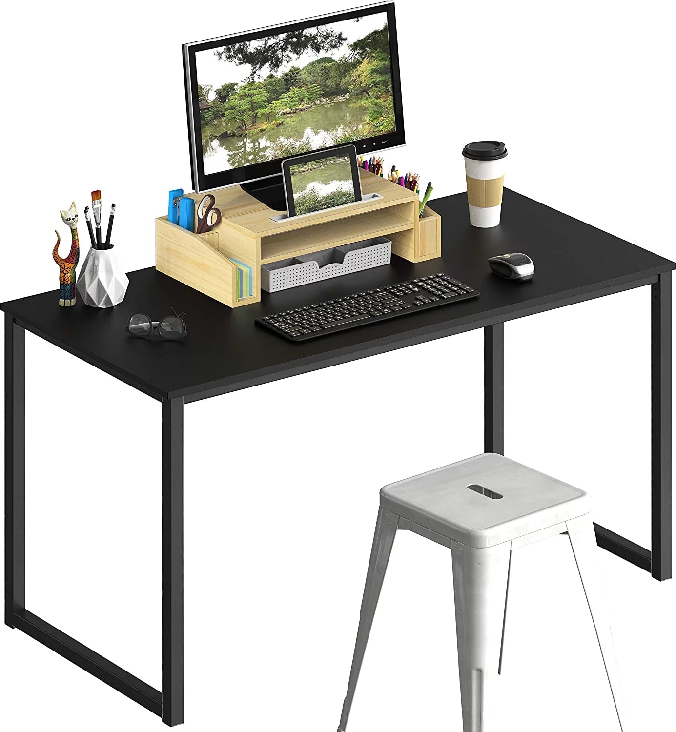 Computer Desk, 48 Inch, Black N33148