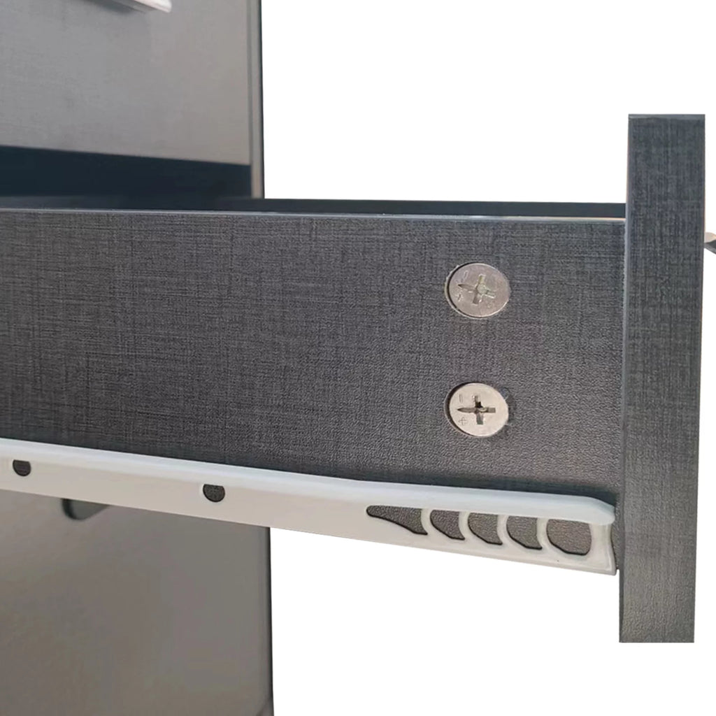 Wood File Cabinet with Lock, Mobile Lateral Filing Cabinet, Printer Stand S51832