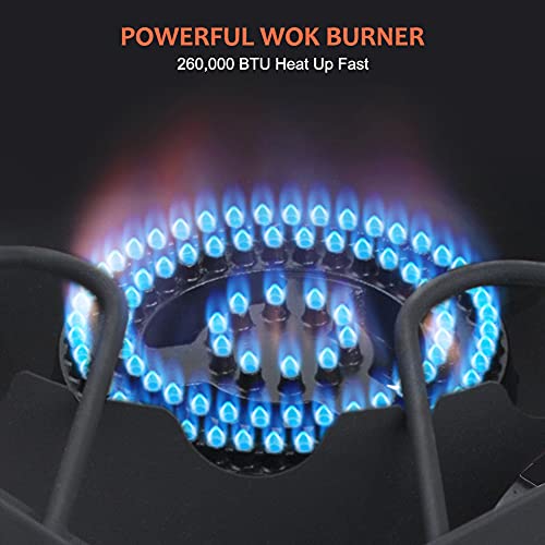 Single Propane Burner for Camping Outdoor Cooking X4528