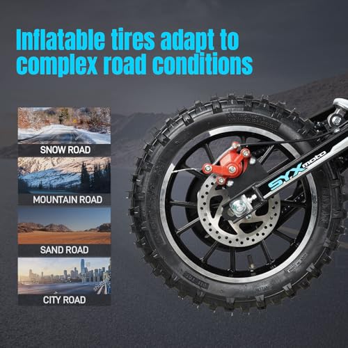 Mini Dirt Bike 58cc 4-Stroke Gas Pocket Motorbike with Disc Brakes O114476