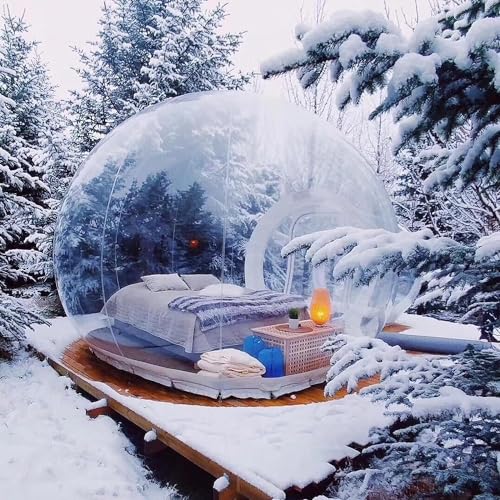 Inflatable Bubble Camping Tent with Quiet Air Blower V10165