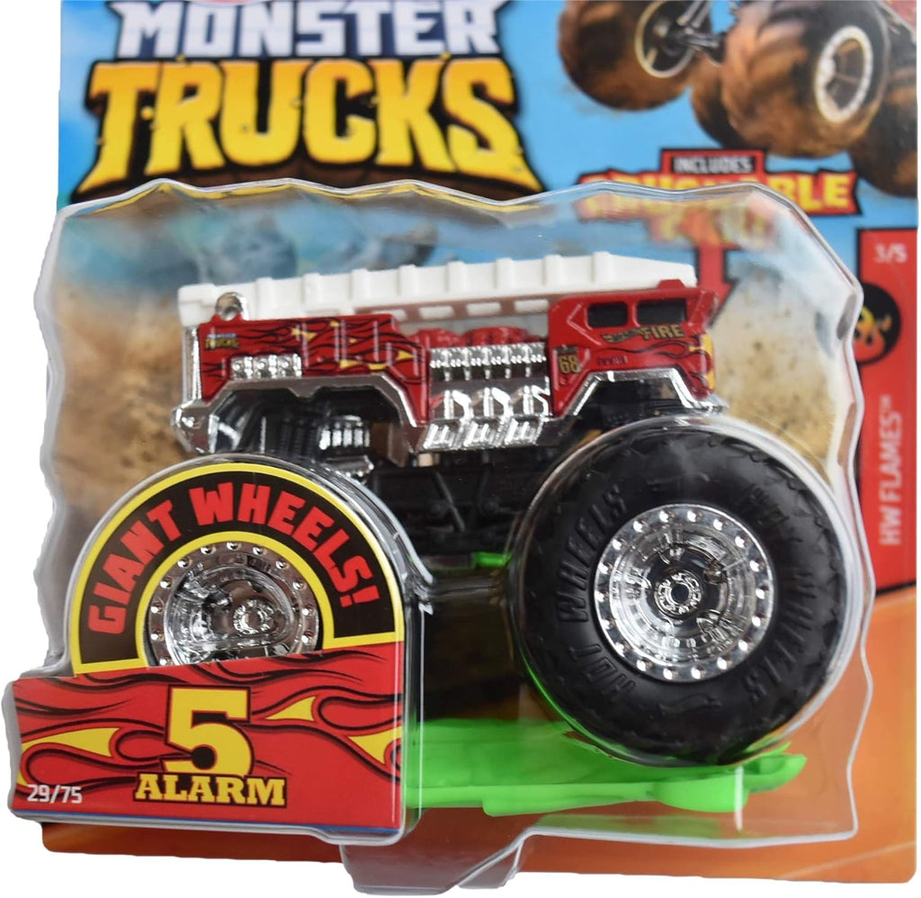 Monster Trucks 1:64 Scale Die-Cast Toy with Crushable Car J530515