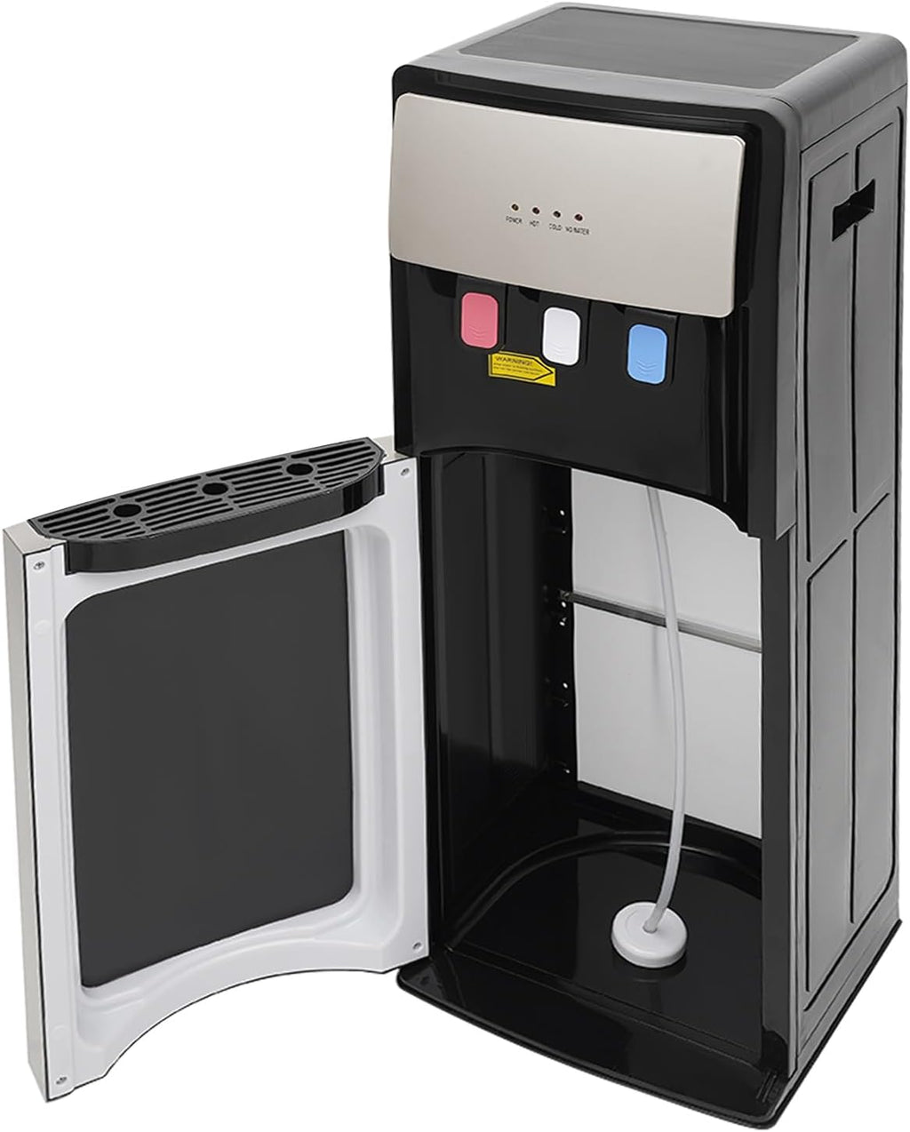 Bottom Loading Water Cooler Dispenser with Storage Cabinet and Child Safety Lock A877917