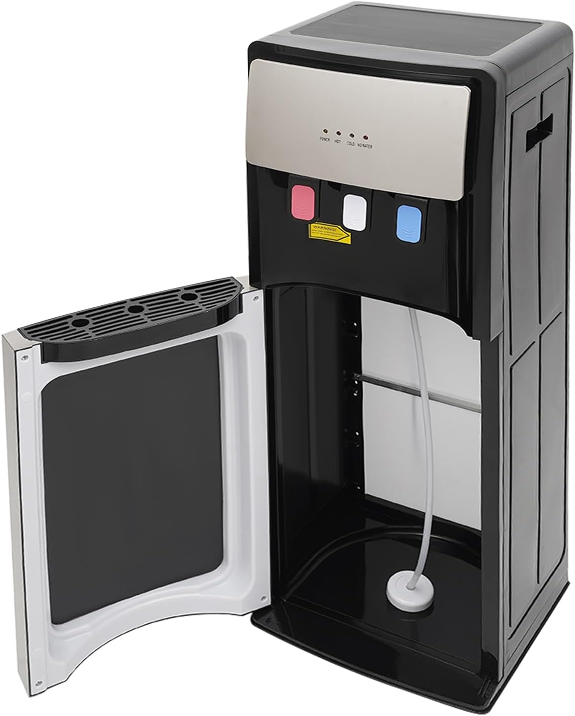 Bottom Loading Water Cooler Dispenser with Storage Cabinet and Child Safety Lock A877917