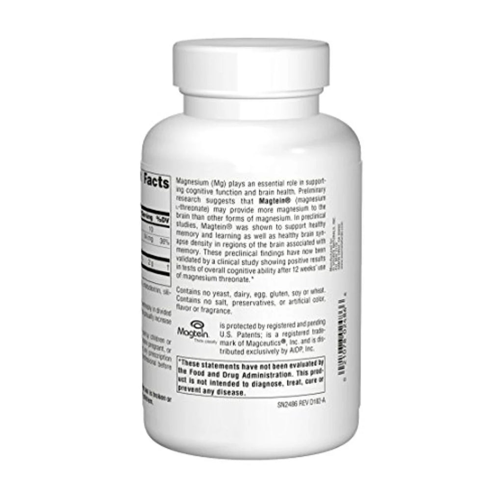 Magnesium L-Threonate 667 mg, 180 Capsules K297