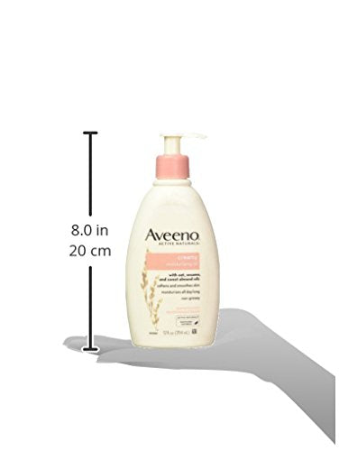 Daily Body Moisturizer with Oat & Almond Oil, Non-Greasy, 12 fl. oz J44051