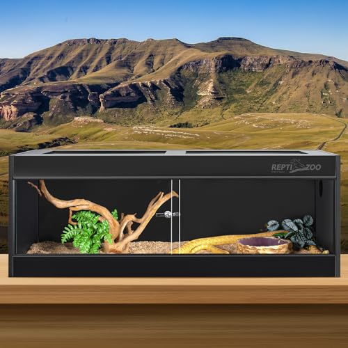 34 Gallon PVC Reptile Terrarium with Glass Sliding Door O122717