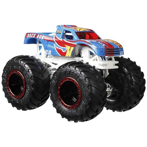 Monster Trucks 8-Pack, 1:64 Scale Toy Trucks for Kids 3+ Z437