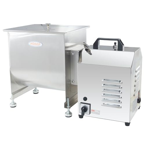 Stainless Steel Electric Meat Mixer, 40-Liter Capacity V39152