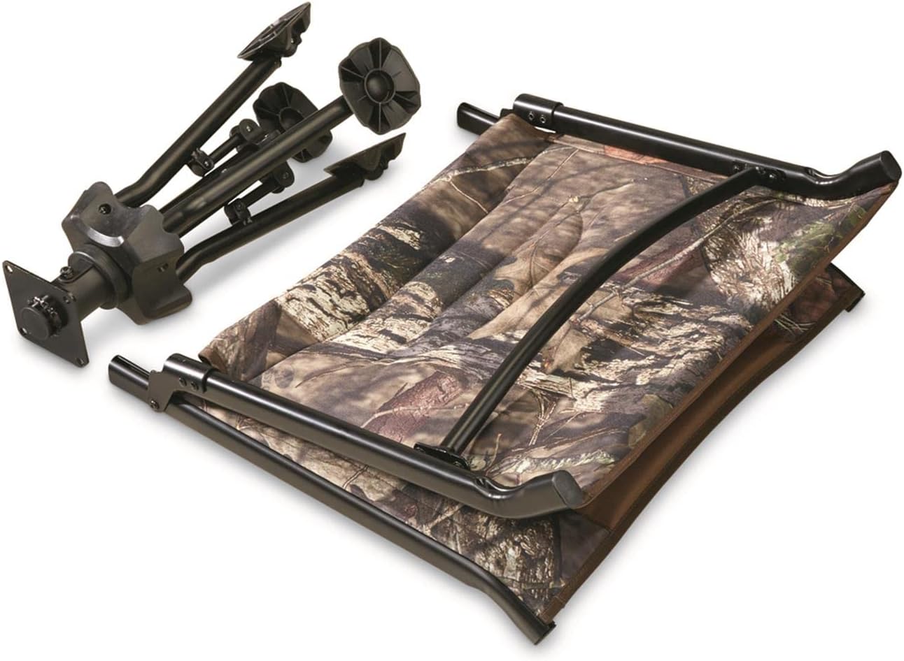 Swivel Camo Hunting Blind Chair, Folding, Lightweight, Padded Seat K30712