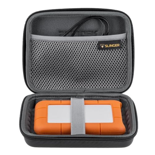 Portable 2TB External SSD USB 3.2 Type-C with Drive Case T2351
