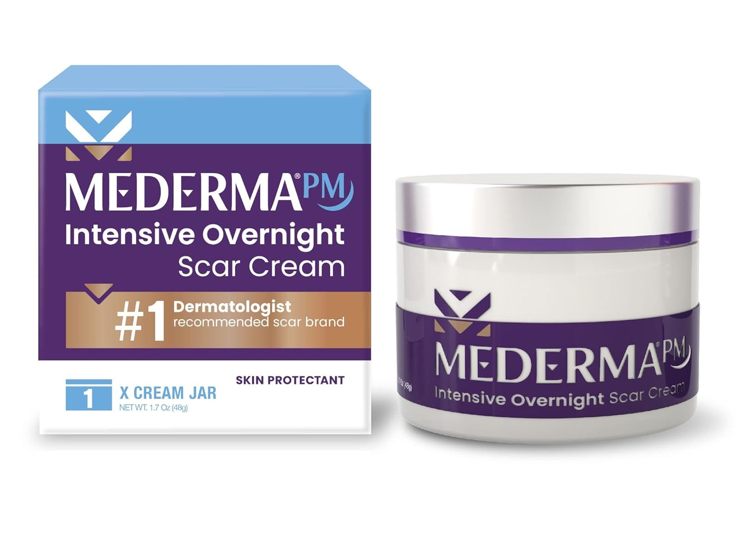 Overnight Scar Cream for Scars and Stretch Marks O24386