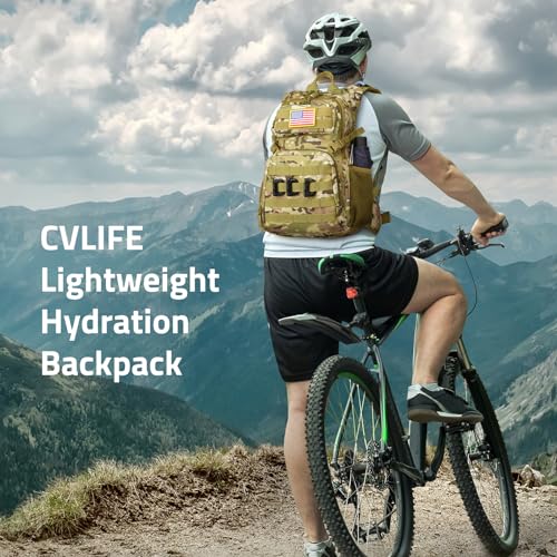Tactical Hydration Backpack 3L with Water Bladder for Hiking Cycling Running W3533