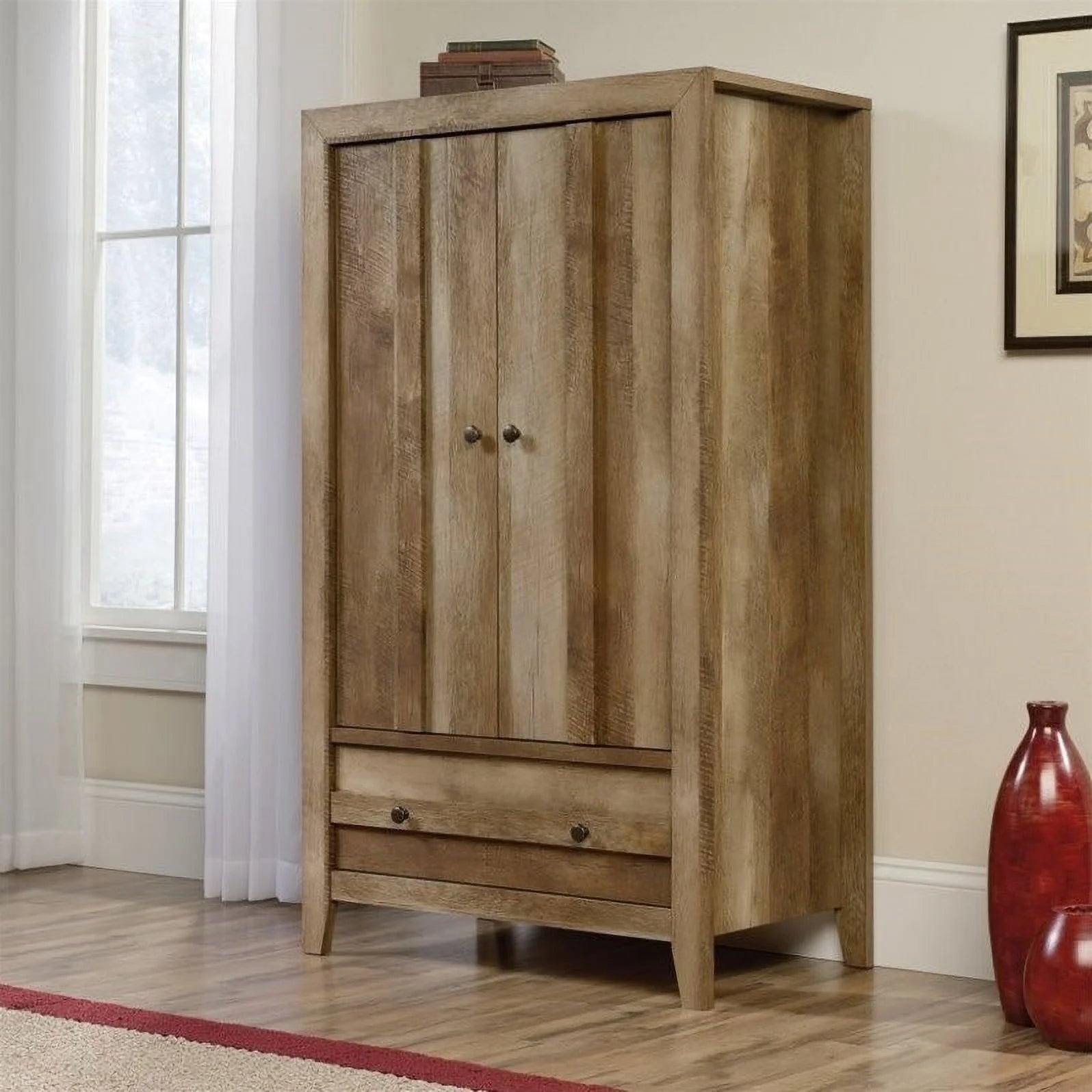 Craftsman Oak Armoire T16425