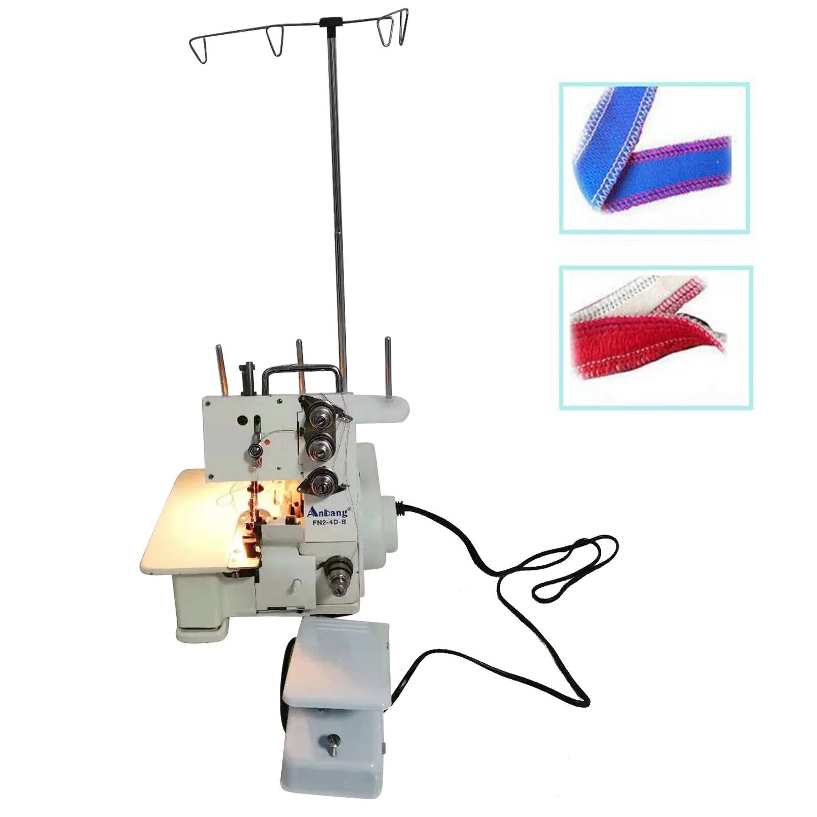 Serger Overlock Sewing Machine with Foot Controller P629866