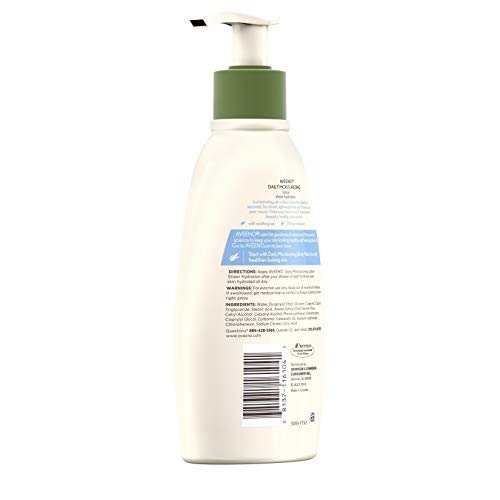 Daily Moisturizing Lotion for Dry Skin with Soothing Oat, Fragrance-Free, 12 Fl. Oz B3968
