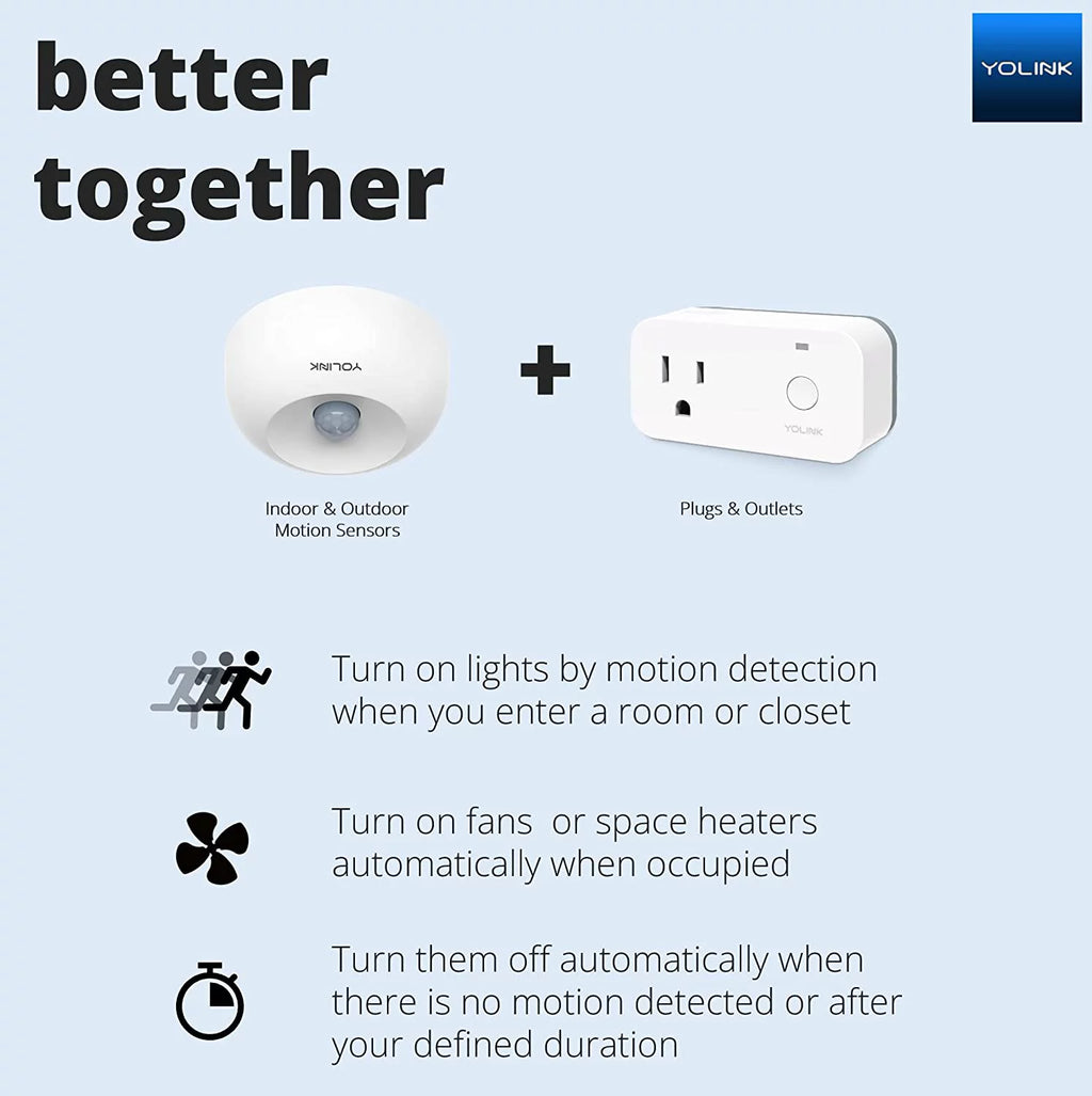 Smart Plug Mini Outlet, Long Range Remote Control, Works with Alexa and Google Assistant V253015