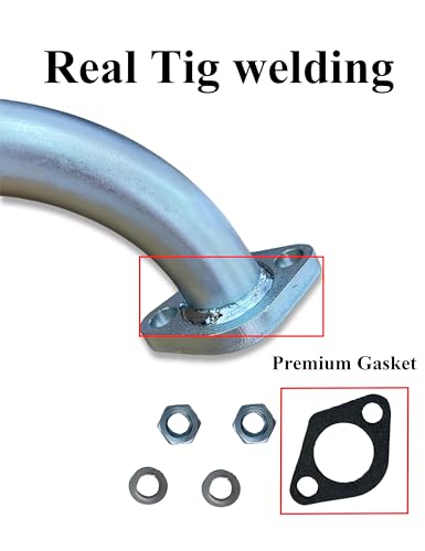 212cc Exhaust Pipe for Go Kart Mini Bike Engine D7603