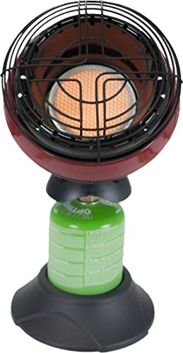 Portable Buddy Heater with Gas Cartridge Adaptor E6861