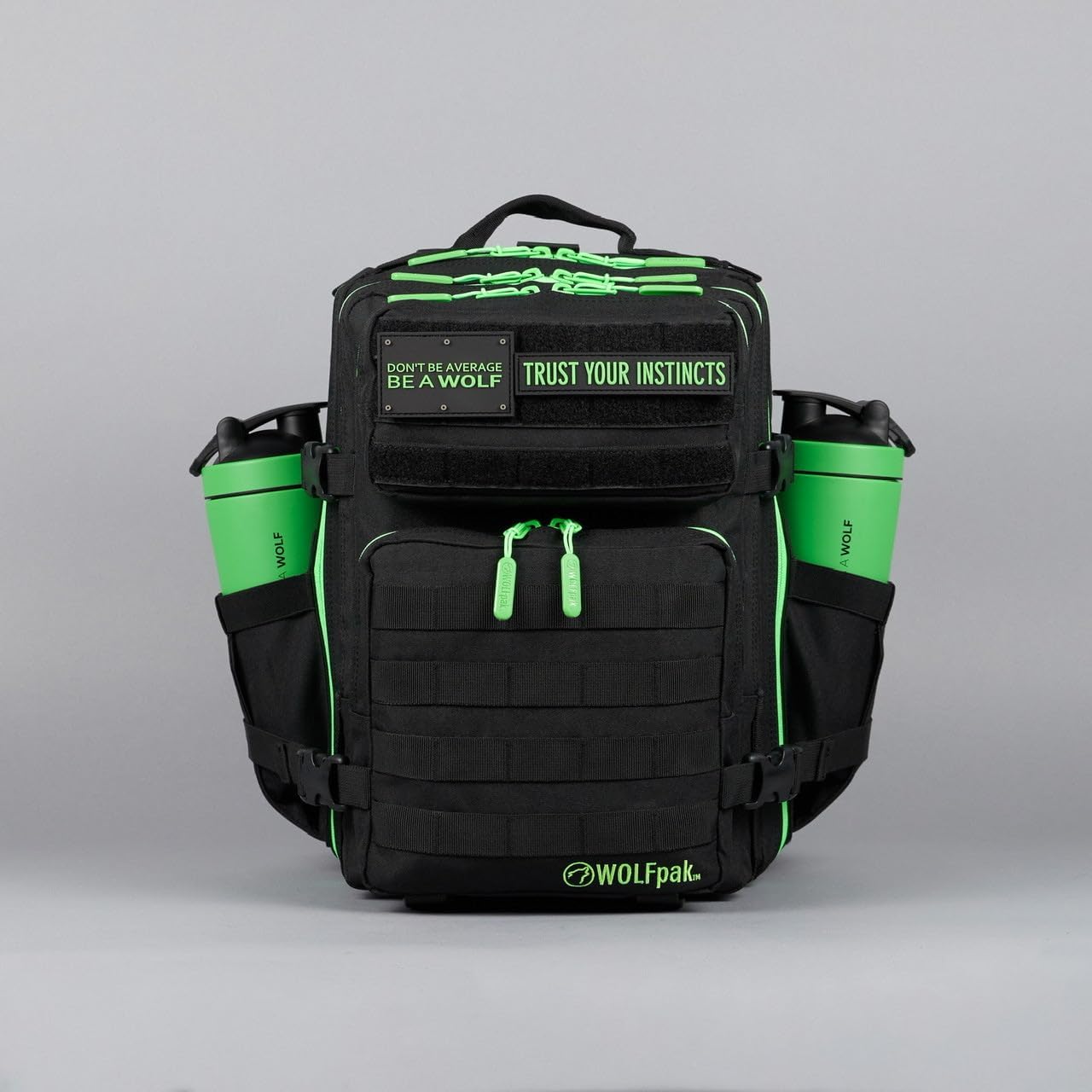 25L Backpack Black Neon Green P588