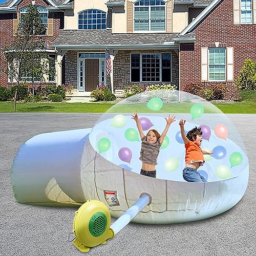 Inflatable Bubble Tent for Outdoor Camping, Transparent, Fits 3-5 Adults R17458