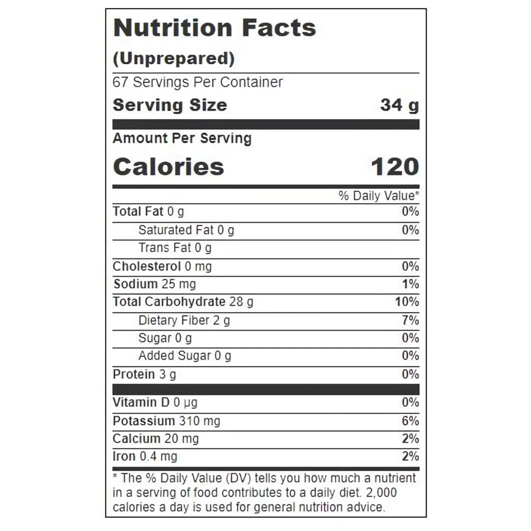 Dehydrated Potato Slices 5 Pound Bulk Bag A934375