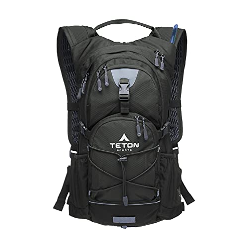 Hydration Backpack for Hiking Running Cycling with Bladder and Rain Cover O160730