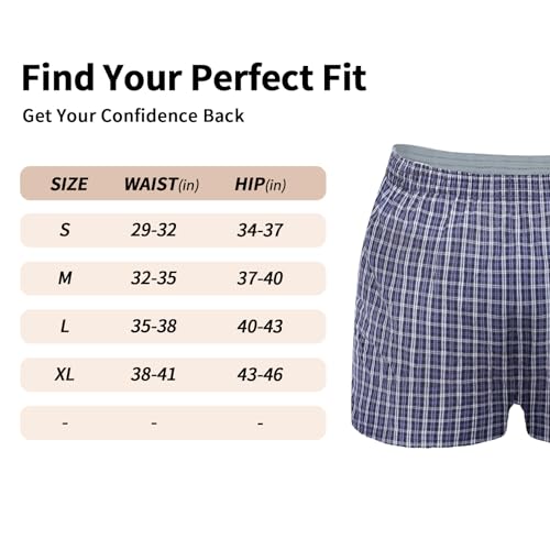 Men's Washable Incontinence Boxer Briefs, Leak Proof, 2 Pack C2788