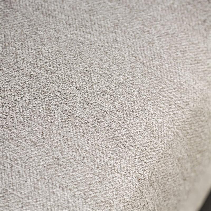 Transitional Fabric Nailhead Sofa Light Gray X713
