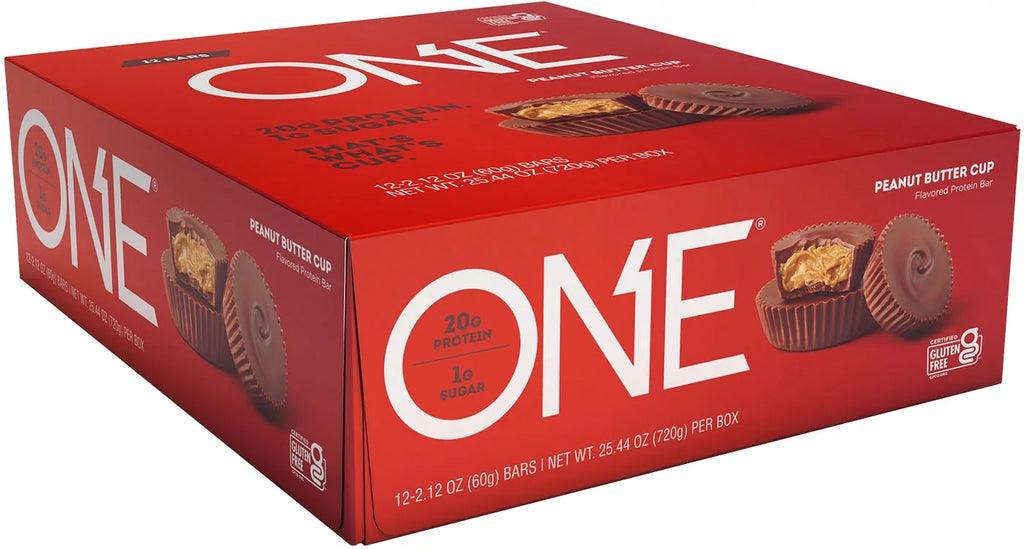 Protein Supplement Bar, Peanut Butter Cup, 20g, 12 Count Z1384