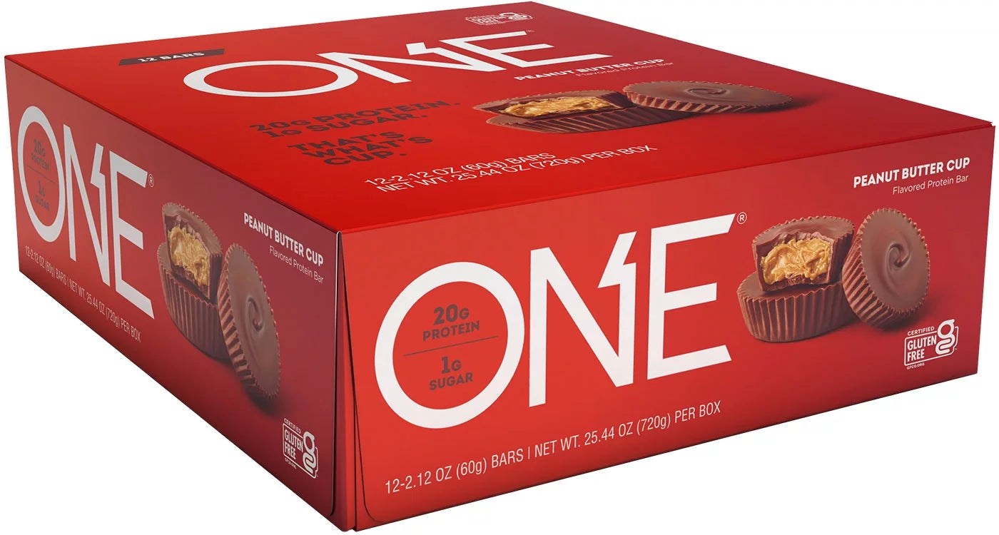Protein Supplement Bar, Peanut Butter Cup, 20g, 12 Count Z1384