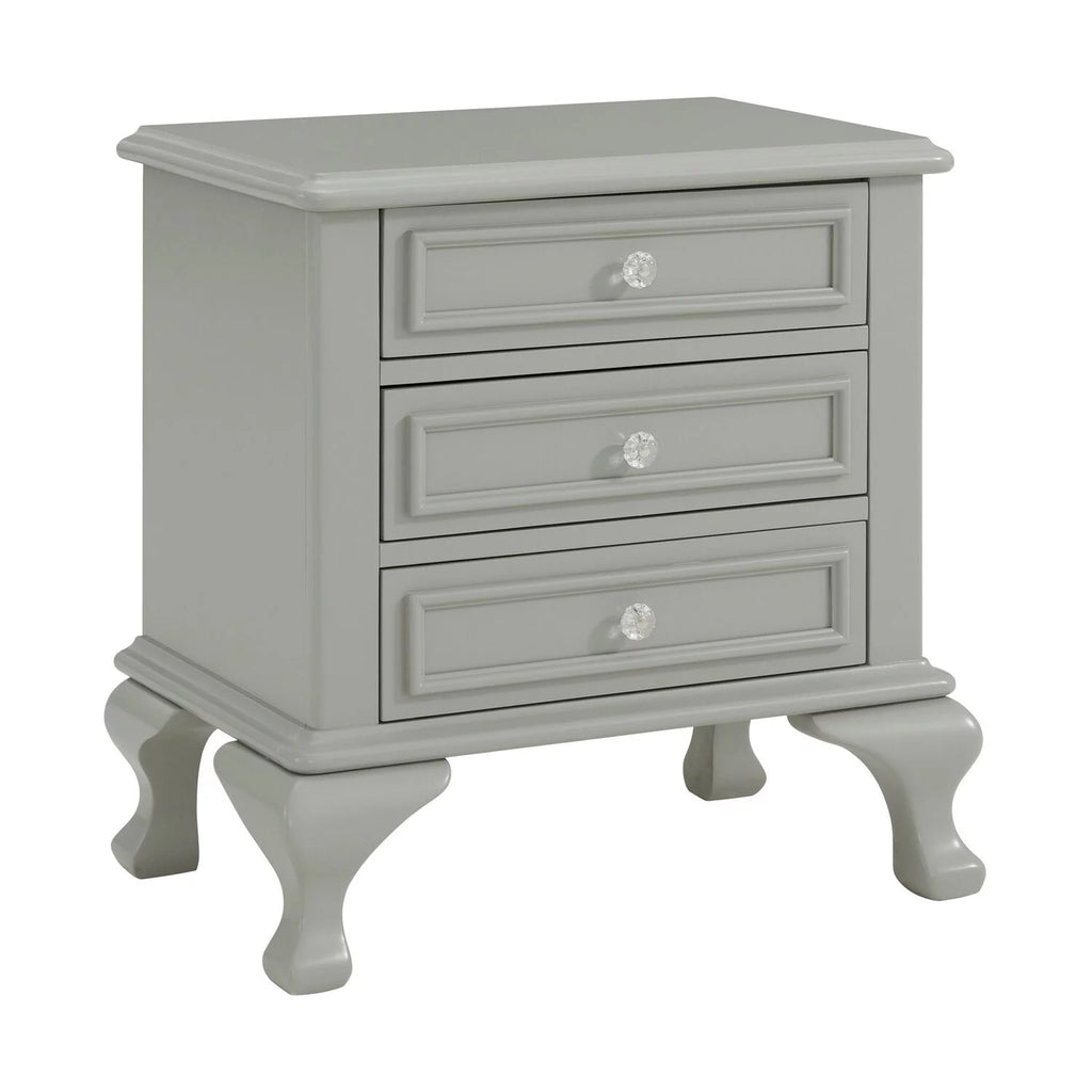 Full Panel 3PC Bedroom Set in Grey J209