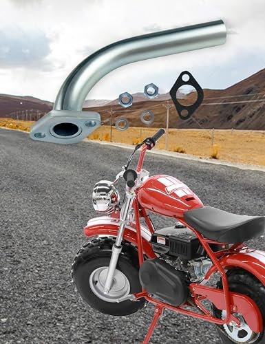 212cc Exhaust Pipe for Go Kart Mini Bike Engine D7603