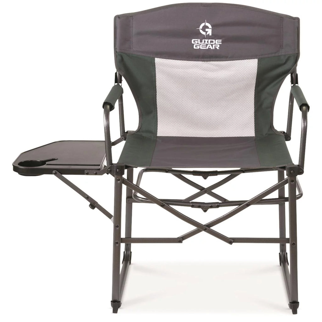 Director Camping Chair for Adults, Portable Folding, 300-lb Capacity W8220