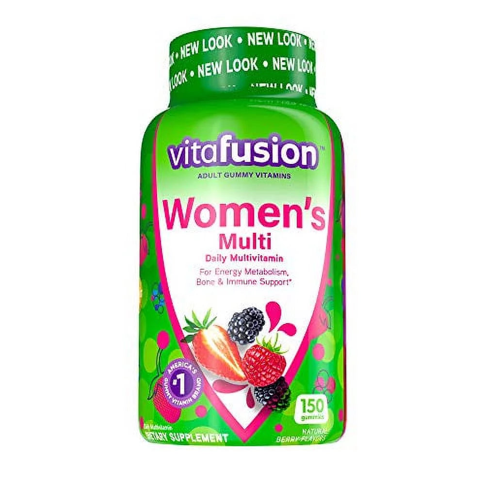 Vitafusion Women's Gummy Vitamins, Mixed Berries, 150 Count, 3 Pack