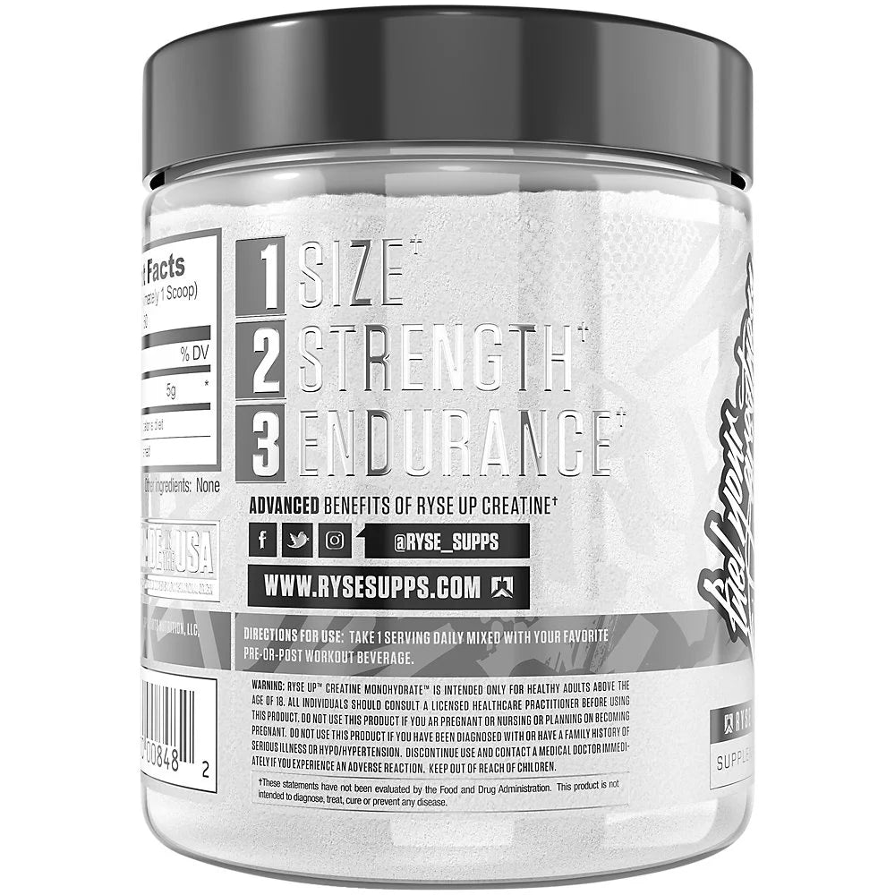 Creatine Monohydrate Unflavored, 60 Servings K83477