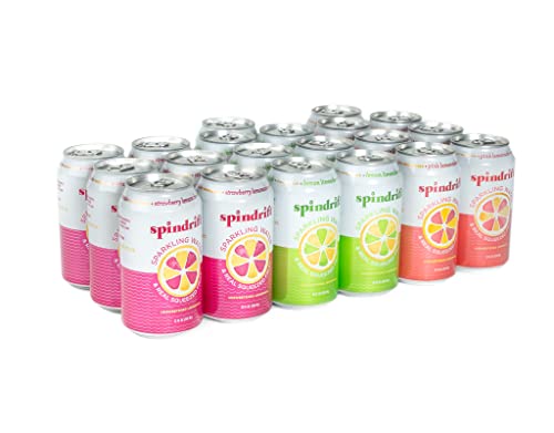 Sparkling Water, 4 Flavor Variety Pack, 12 Fl Oz (Pack of 20) K1757