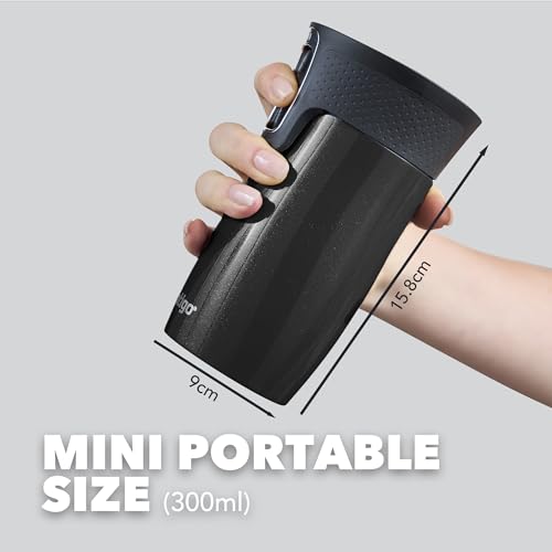 Stainless Steel Travel Mug with Leakproof Lid, 300 ml A985330