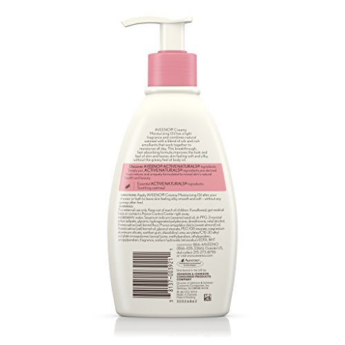 Daily Body Moisturizer with Oat & Almond Oil, Non-Greasy, 12 fl. oz J44051