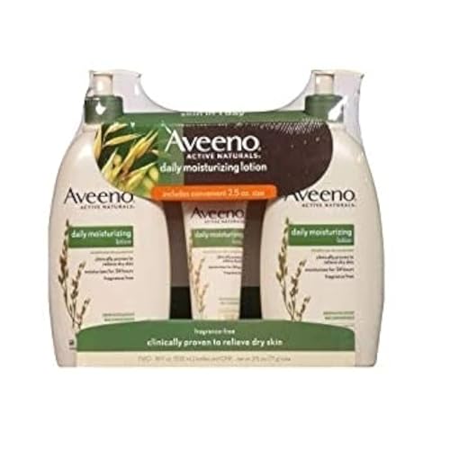 Daily Moisturizing Lotion, 18 fl. oz. 2-Pack with 2.5 oz. Tube S324