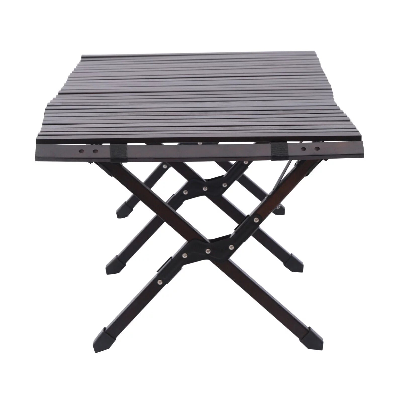 Foldable Pine Wood Picnic Table for BBQ Camping X83895