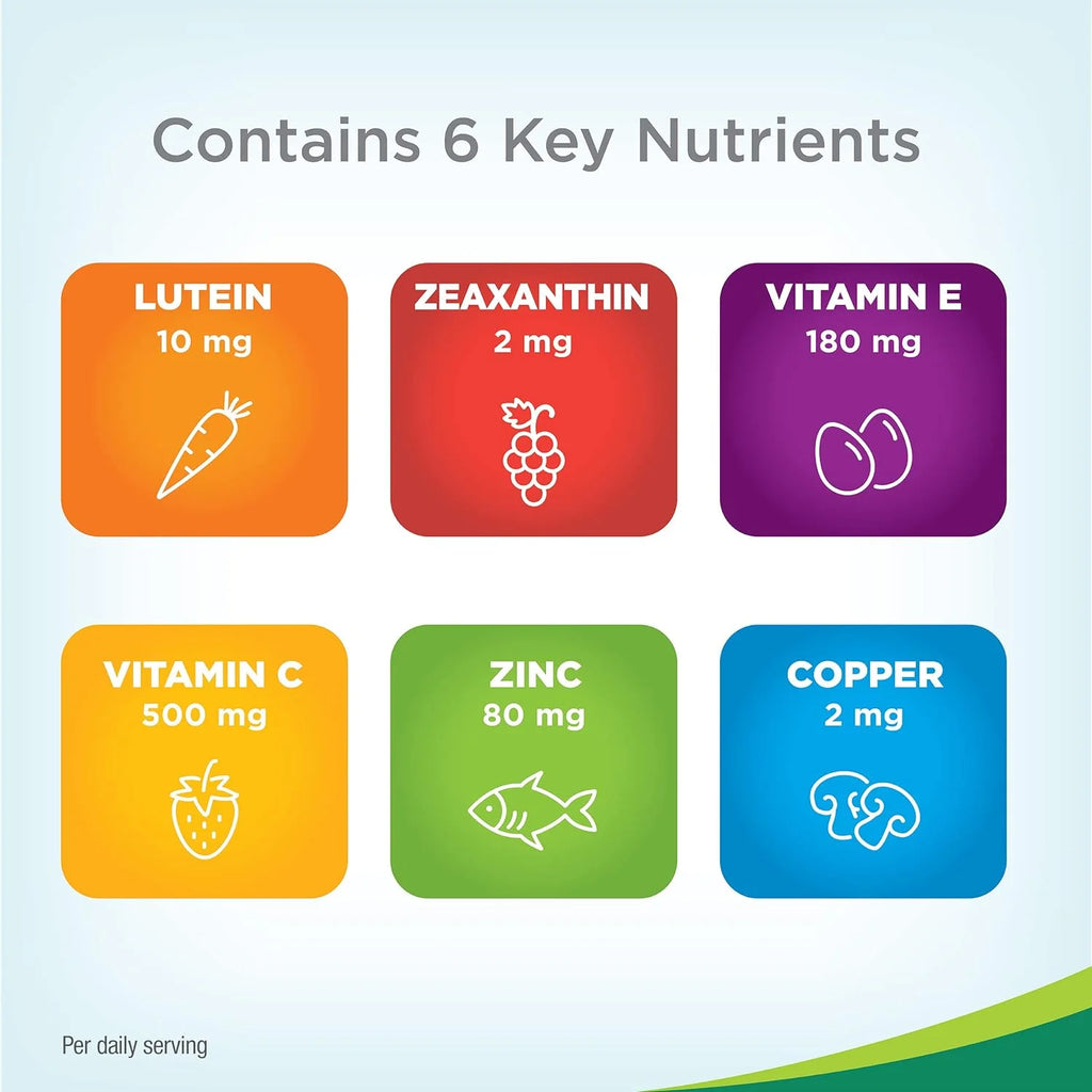 Eye Vitamin and Mineral Supplement, 210 softgels Y552614