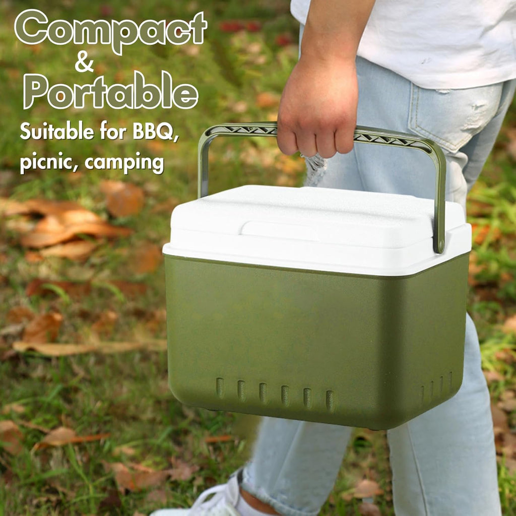 Portable Hard Shell Cooler - 6 Quart Insulated Lunch Box E51713