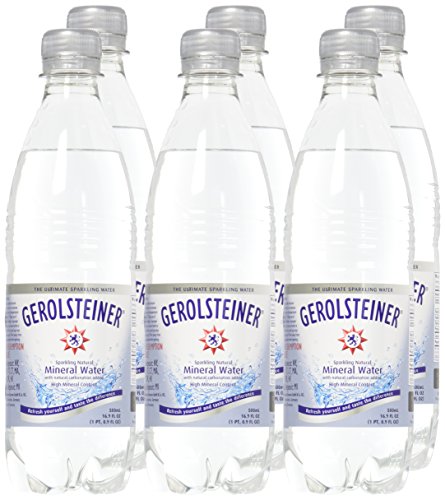 Sparkling Mineral Water, 16.9 Fl Oz (Pack of 6) I898823